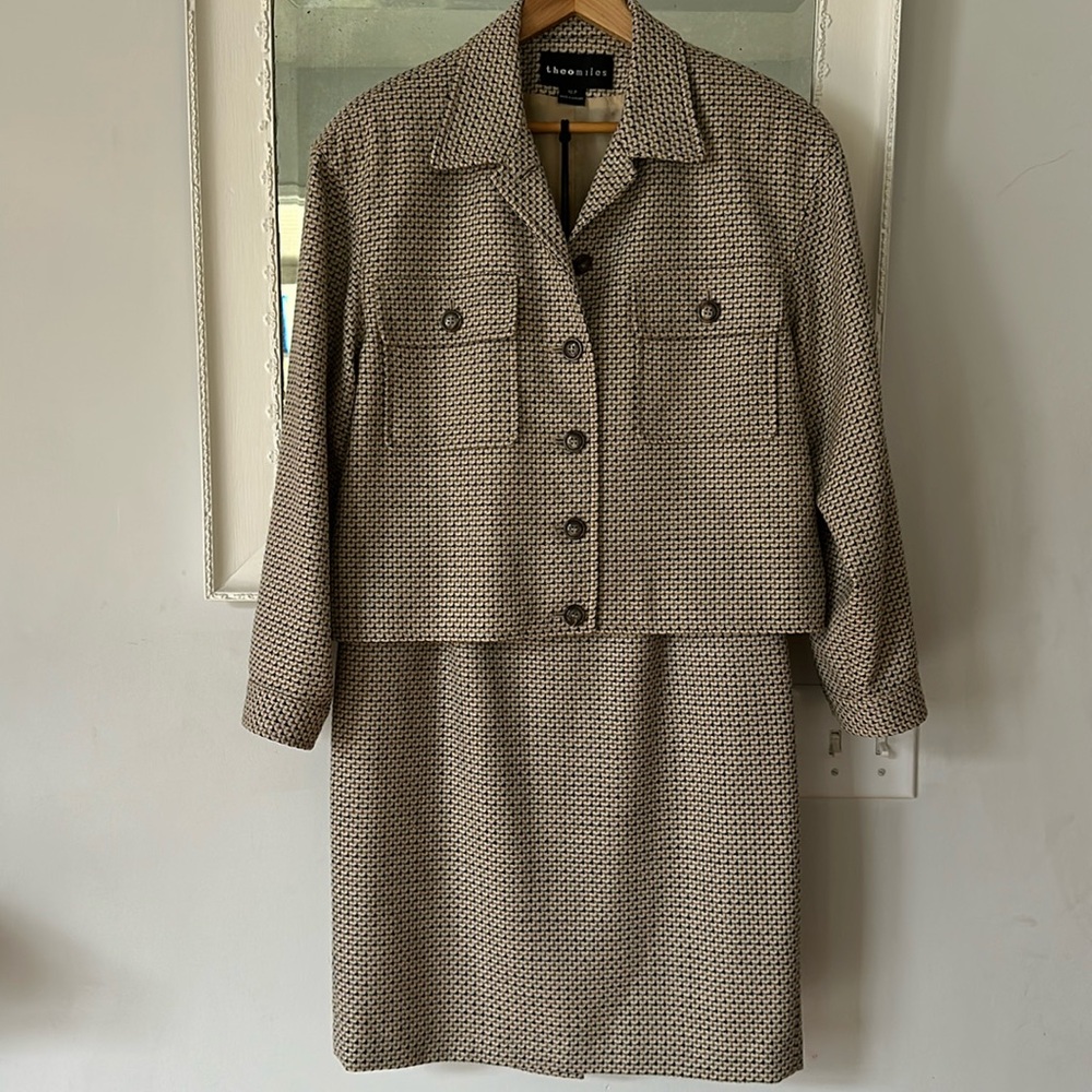 Theomiles vintage two piece suit